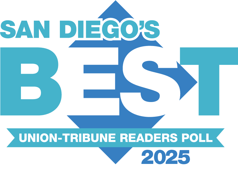 San Diego's Best 2025 Winner. Union-Tribune Readers Poll