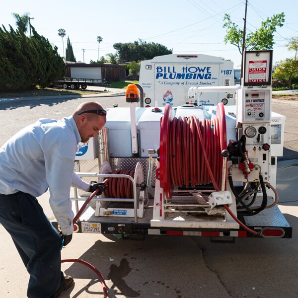 High-Pressure Hydro Jetting Services in San Diego - Bill Howe