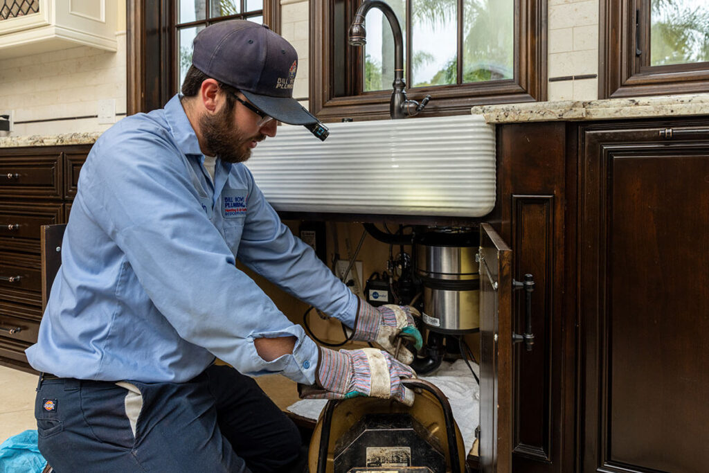 Plumbing-Drain-Clearing-Kitchen-Sink