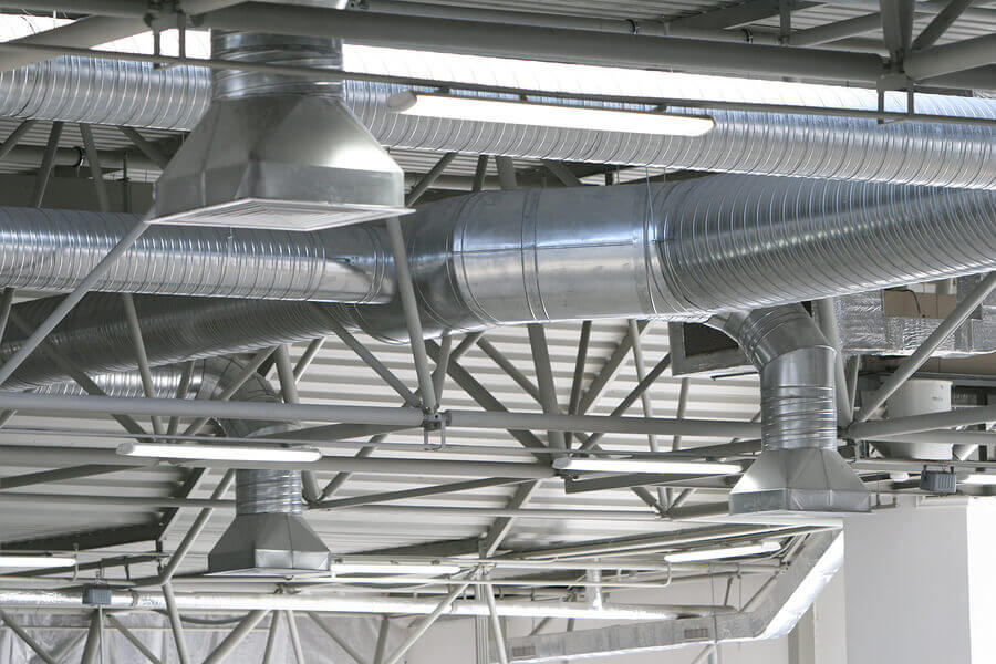 Ventilation pipes of an air condition